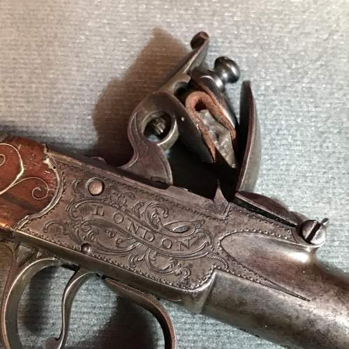 18th Century 54 Bore Flintlock Pistol image-5