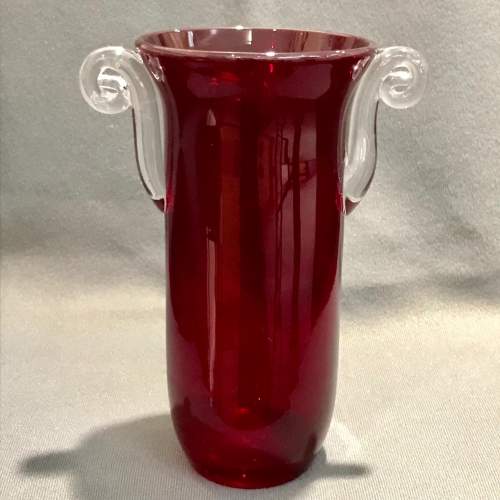 Blenko American Glass Limited Edition Millennium Vase image-1
