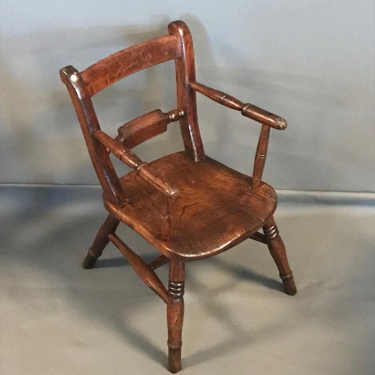 antique childs chair