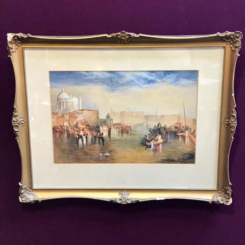 20th Century Venice By Turner Watercolour by PS Laws image-1