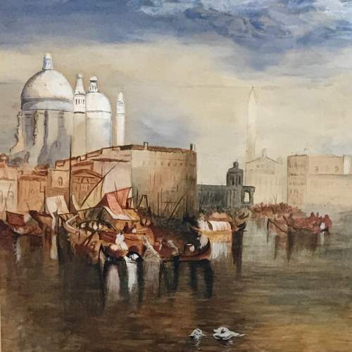 20th Century Venice By Turner Watercolour by PS Laws image-2