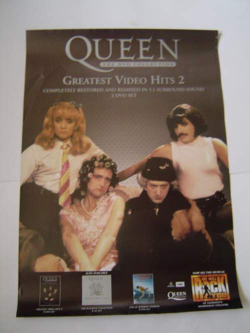Six Different Queen Original Advertising Posters image-2
