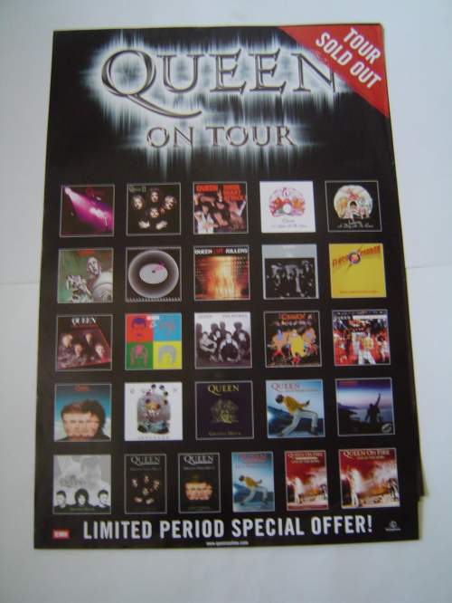 Six Different Queen Original Advertising Posters image-5