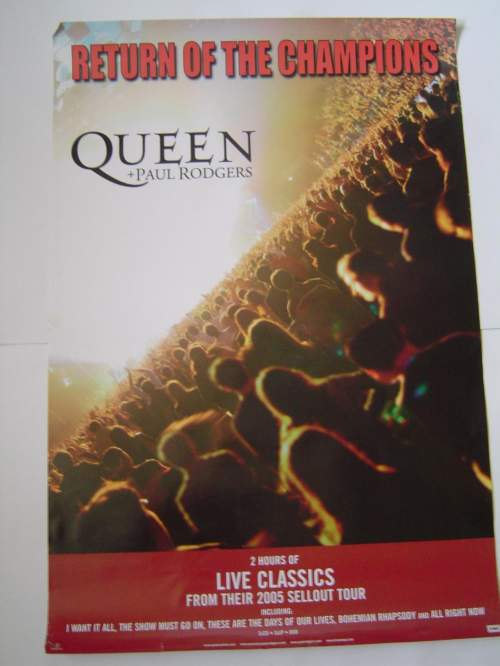 Six Different Queen Original Advertising Posters image-6