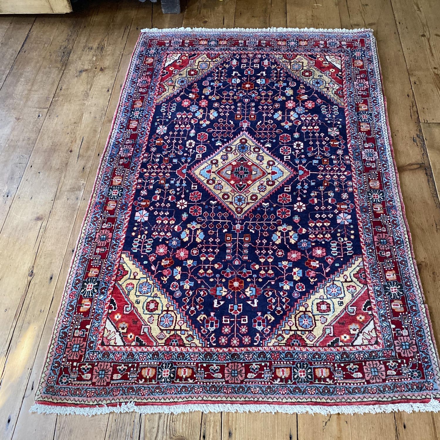 Old Hand Knotted Persian Rug Malayer, What Makes A Rug Good Quality