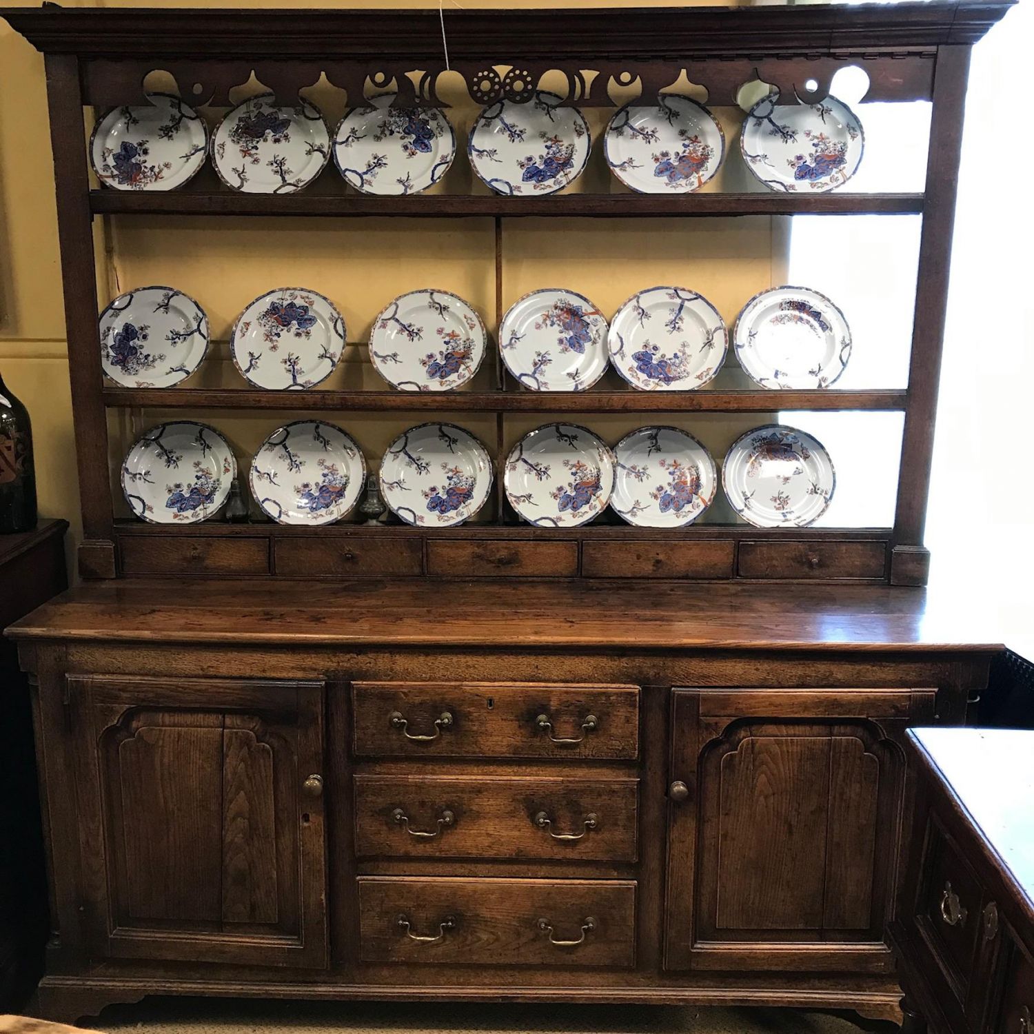 George Ii 18th Century Oak Dresser Antique Dressers Hemswell