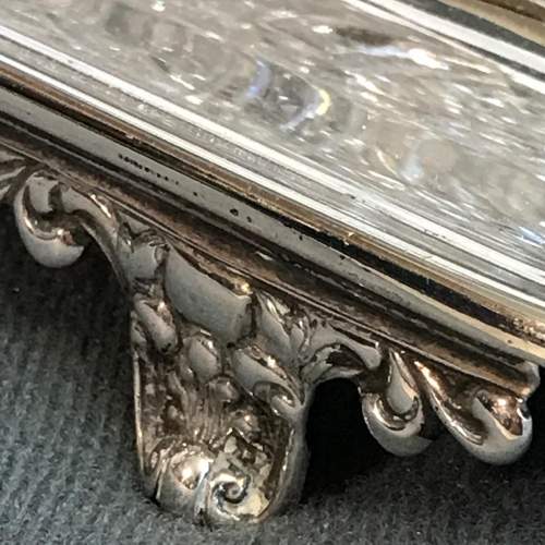 Victorian Silver Desk Standish image-3