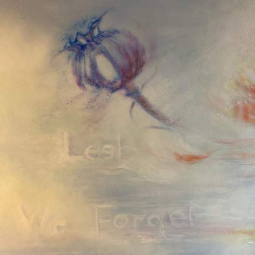 A Tribute to the Fallen - Lest we Forget Oil on Canvas image-5