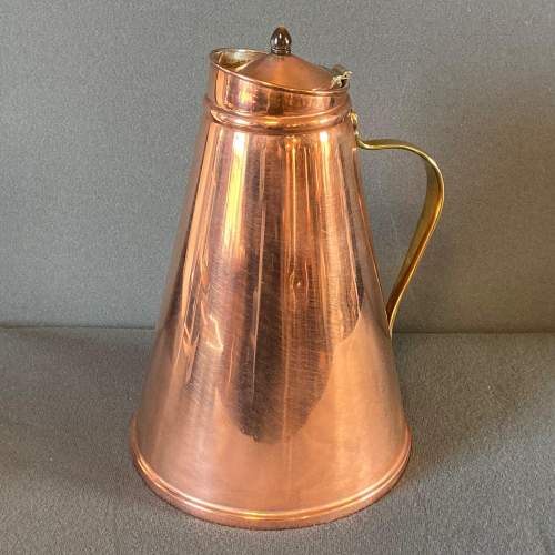 W.A.S. Benson Patent Copper Jacketed Jug image-1