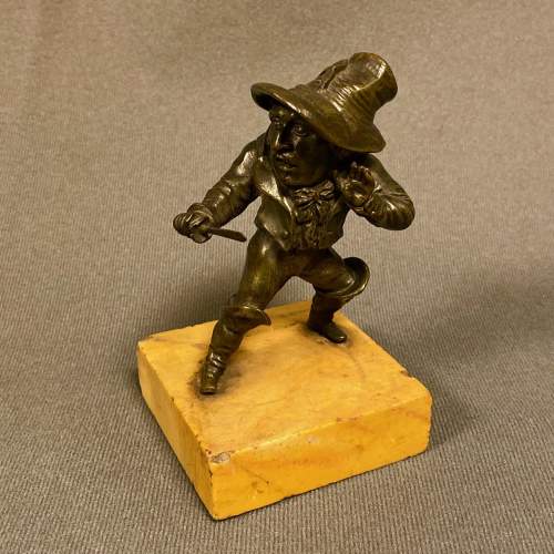 19th Century Bronze of a Hunchback image-1