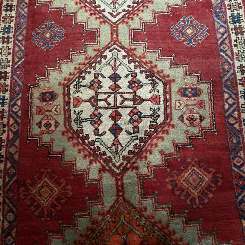 Old Hand Knotted Persian Rug Sarab Stunning Colours And Design image-2