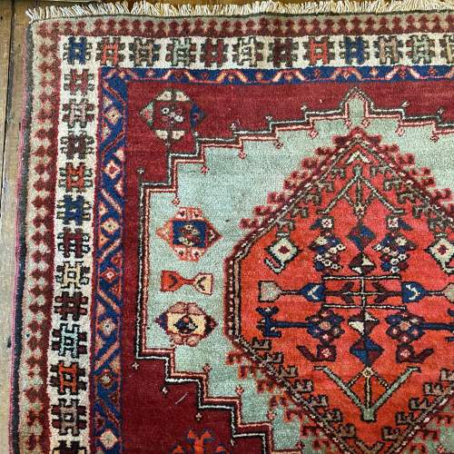 Old Hand Knotted Persian Rug Sarab Stunning Colours And Design image-3