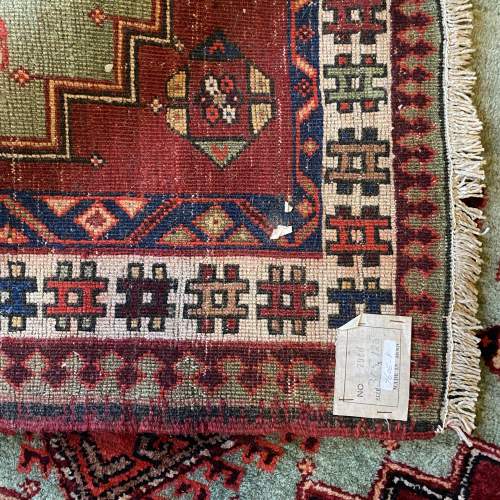 Old Hand Knotted Persian Rug Sarab Stunning Colours And Design image-5