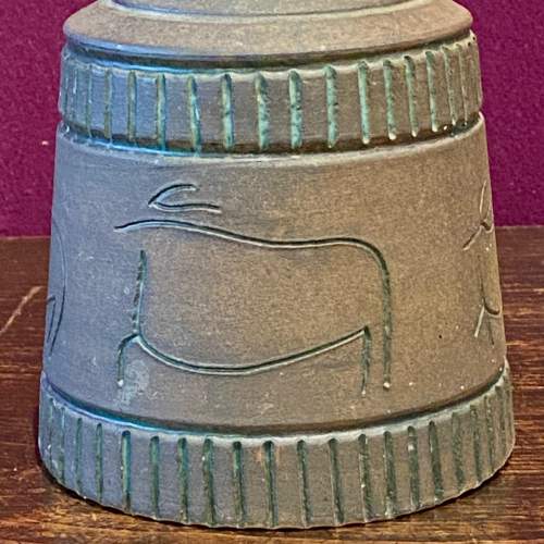 Krukmakaren Squat Stoneware Cylinder Vase image-3