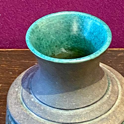 Krukmakaren Squat Stoneware Cylinder Vase image-2