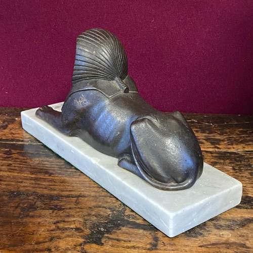 Late 19th Century French Bronze Sphinx Figure image-3