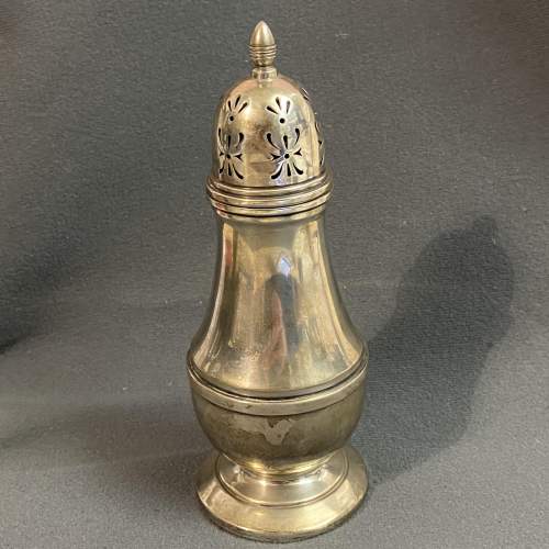 Early 20th Century Silver Sugar Sifter image-1