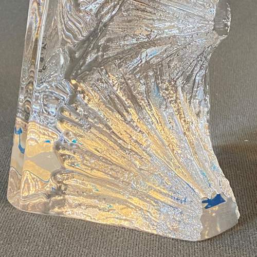 Daum French Crystal Glass Lampbase image-3