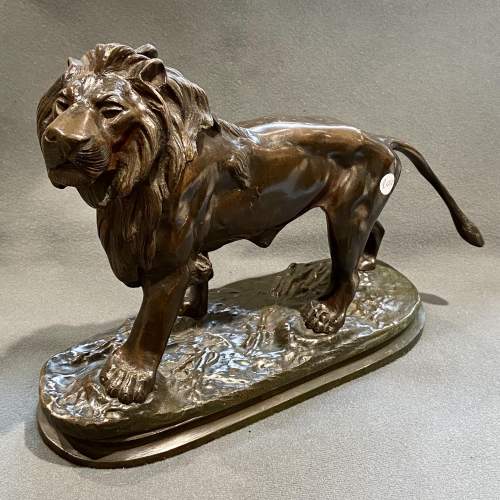 Heavy Quality Bronze Lion Statue image-1