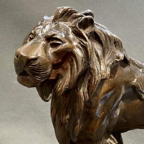 Heavy Quality Bronze Lion Statue image-2