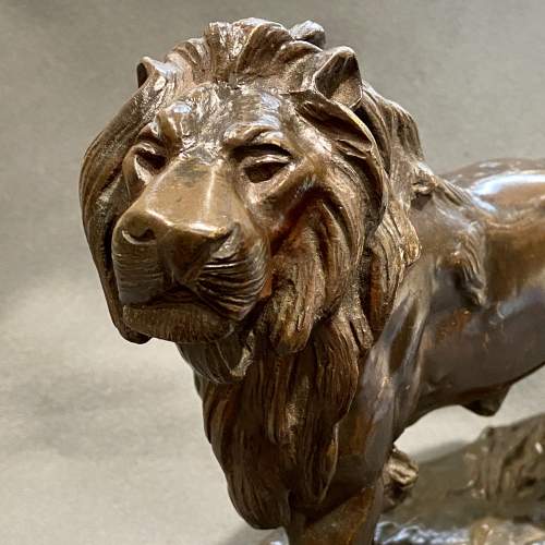 Heavy Quality Bronze Lion Statue image-3