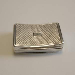 Regency Period Silver Snuff Box