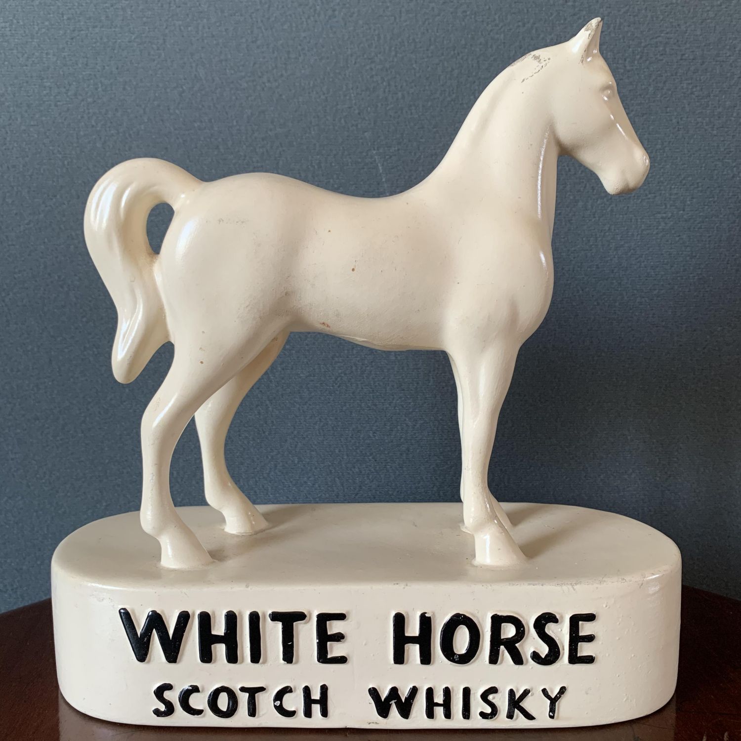 Kelsboro Ware White Horse Figurine - Advertising Collectables ...