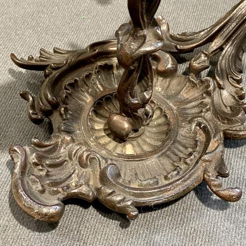 Rare Highly Decorative Victorian Iron Wax Jack image-5