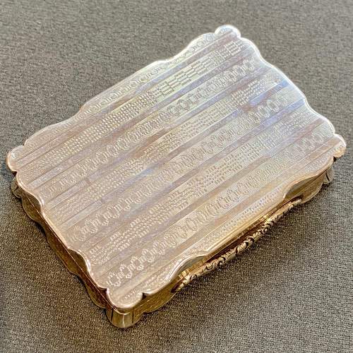 Victorian Nathaniel Mills Silver Table Snuff Box image-3
