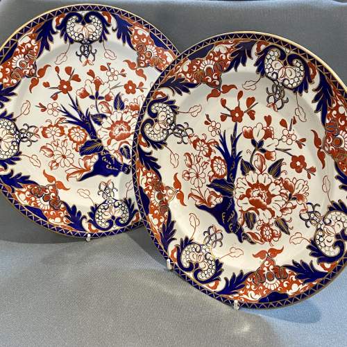 Pair of Royal Crown Derby Plates image-1