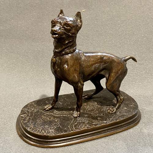 Bronze Figure of a Terrier after PJ Mene image-1