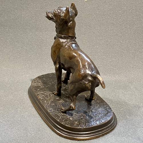 Bronze Figure of a Terrier after PJ Mene image-3