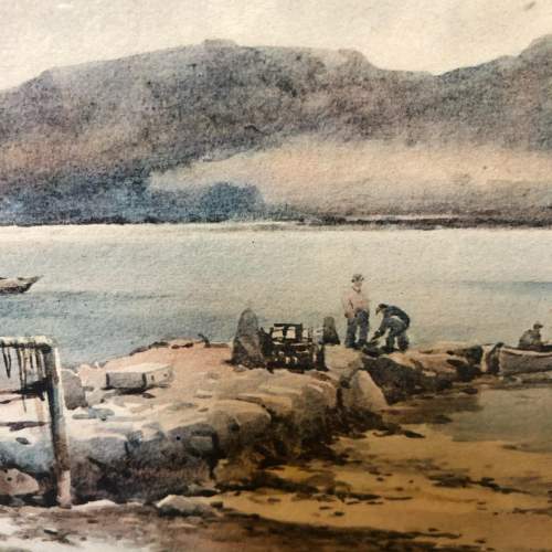Watercolour Painting of The Jetty image-2
