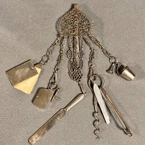 Late 18th Century French Steel Chatelaine - Antiques Posted for £15 ...