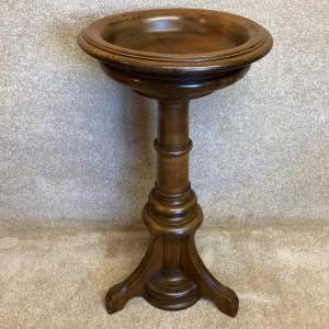 19th Century Wooden Font by Wylie and Lockhead
