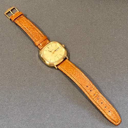 Vintage Mens Omega Constellation Gold Plated Wrist Watch image-5