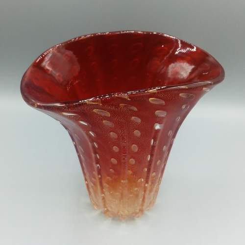 Murano Glass Bubble Vase image-3