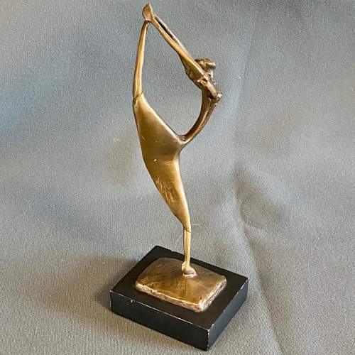 Mid 20th Century Stylised Bronze Dancer image-4