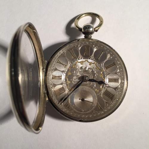 Silver Pocket Watch Chester Hallmark Key wind Circa 1873 - Watches ...