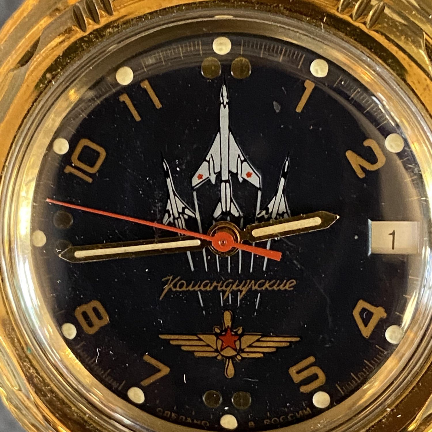 Russian Pilots Watch - Militaria - Hemswell Antique Centres