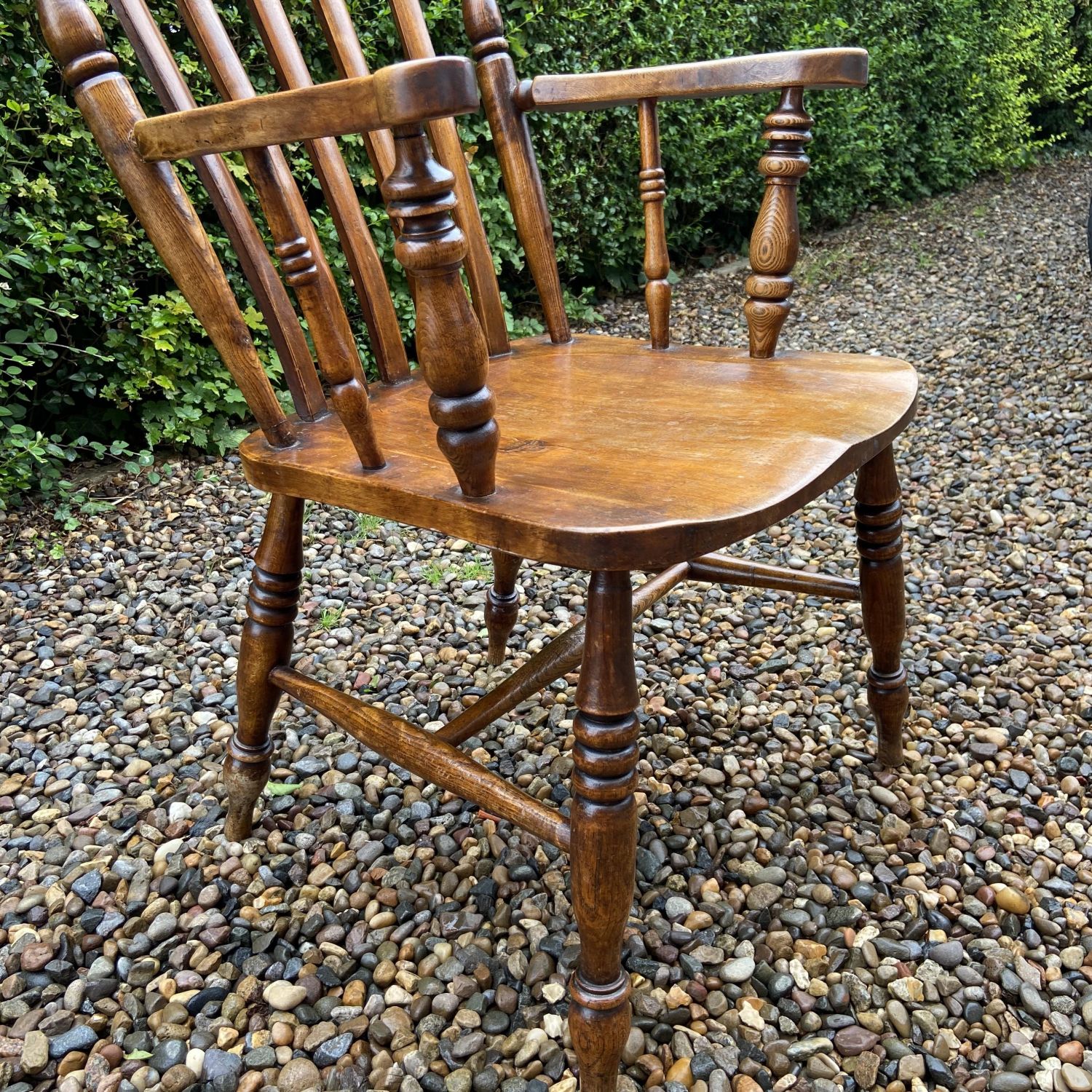 Victorian slat back kitchen chair - Antique Chairs - Hemswell Antique ...
