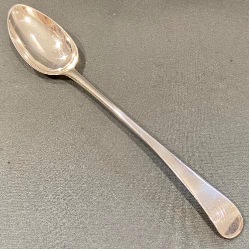 George III Silver Basting Spoon image-1