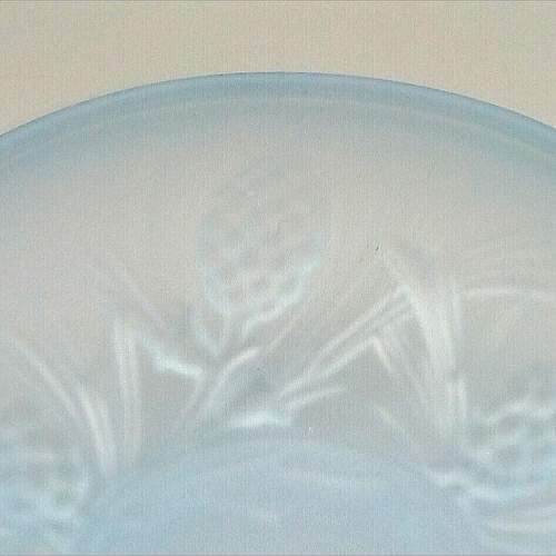 Jobling Frosted Blue Glass Bowl image-5