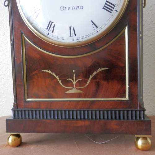 English Regency Bracket Clock by Sowter of Oxford image-3