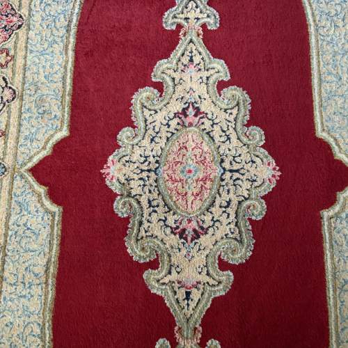 A Stunning Hand Knotted Persian Kerman Rug image-2