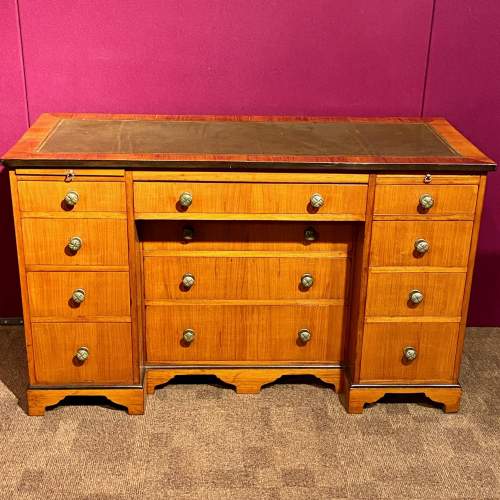 Waring and Gillow Walnut Writing Desk image-1