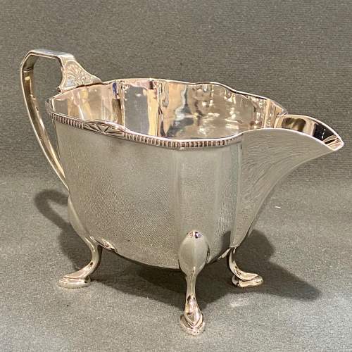 Art Deco Four Piece Silver Tea Service image-4