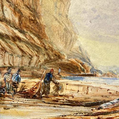 19th Century Watercolour Painting By Henry Barlow Carter image-2