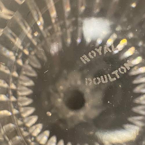 Royal Doulton Cut Glass Decanter Set image-4