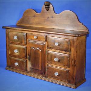 19th Century Miniature Pine Dresser
